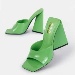 Lemonade What's New Avalon Green Women's Heel