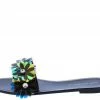 Shoe Republica Shoes Buick Black Multi Flower Open Toe Mule Slide Sandal
