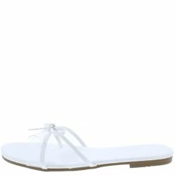 Liliana Ashley151 White Women's Sandal Shoes