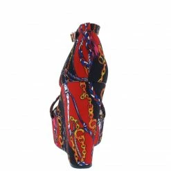 JP Shoes Chosen03 Black Open Toe Ankle Strap Platform Wedge 7 JP Shoes Chosen03 Black Open Toe Ankle Strap Platform Wedge