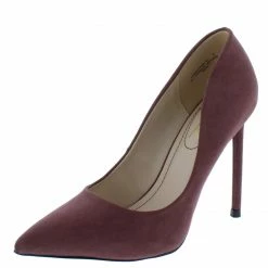 JP Condition16 Purple Pointed Toe Stiletto Heel Shoes