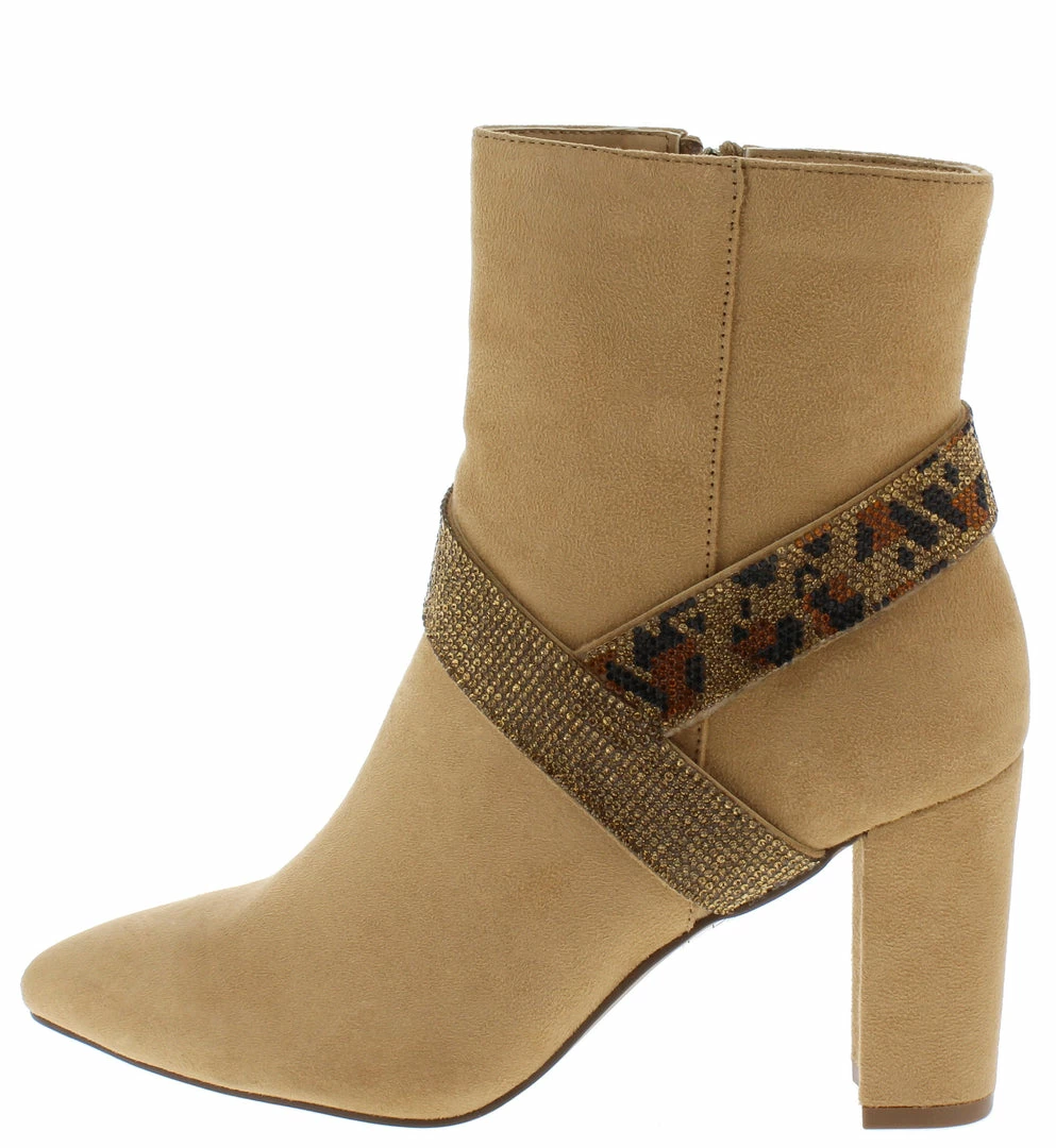 Shoe Republica What's New Corinine Camel Embellished Multi Strap Ankle Boot 3 Shoe Republica What's New Corinine Camel Embellished Multi Strap Ankle Boot