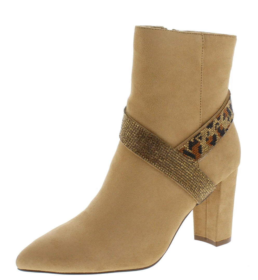 Shoe Republica What's New Corinine Camel Embellished Multi Strap Ankle Boot 4 Shoe Republica What's New Corinine Camel Embellished Multi Strap Ankle Boot