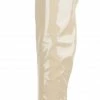 CAPE ROBBIN What's New Dalen Off White Pat Pointed Toe Thigh High Stiletto Boot
