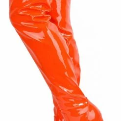 CAPE ROBBIN Boots Dalen Red Pat Pointed Toe Thigh High Stiletto Boot 9 CAPE ROBBIN Boots Dalen Red Pat Pointed Toe Thigh High Stiletto Boot