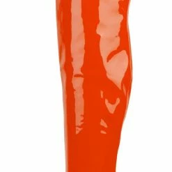 CAPE ROBBIN Boots Dalen Red Pat Pointed Toe Thigh High Stiletto Boot
