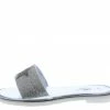 Summer Rio Isabella021 Silver Star Rhinestone Flat Mule Slide Sandal What's New