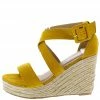 WESTWOOD Emery08 Yellow Women's Wedge What's New