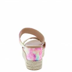 JP Fatal12 Tie Dye Dual Strap Open Toe Espadrille Wedge What's New