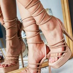 Mata What's New Getting Hotter Rose Gold Women's Heel