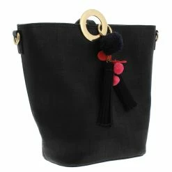 HANDBAG REPUBLIC Noelle21 Black Women's Handbag 2 Piece Set