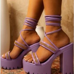 Mata Heavenly Lavender Women's Heel