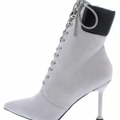 Shoe Republica Boots Hoody Ice Pointed Toe Lace Up Ankle Boot