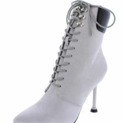 Shoe Republica Boots Hoody Ice Pointed Toe Lace Up Ankle Boot