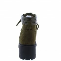 Shoe Republica Hoven Olive Lace Up Lug Sole Hiking Boot What's New