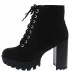 JP Boots Intense11 Black Nubuck Lace Up Lug Sole Ankle Boot 1 JP Boots Intense11 Black Nubuck Lace Up Lug Sole Ankle Boot
