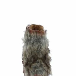 In Touch Sarah053 Cognac Faux Fur Side Buckle Kids Boot What's New