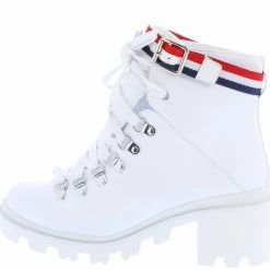 Mata Kickass1 White Women's Boot Boots