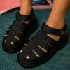 Mata Long Island Black Women's Sandal
