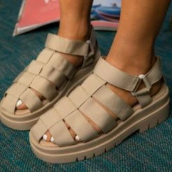 Mata Long Island Nude Women's Sandal What's New