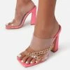 Lemonade Marmela Pink Women's Heel