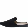 Shoe Republica Miura Black Pointed Toe Loafer Slide On Flat