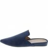 Shoe Republica Miura Blue Pointed Toe Loafer Slide On Flat Shoes