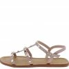 JP Moonbeam79 Blush Stud Caged Open Toe Slingback Sandal What's New