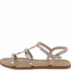 JP Moonbeam79 Blush Stud Caged Open Toe Slingback Sandal What's New