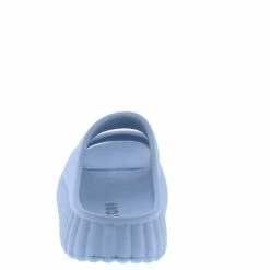 WESTWOOD What's New Noca02 Blue Cut Out Open Toe Chunky Slide Sandal