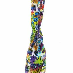 Liliana Boots Tammi124 Graffiti Pointed Toe Pull On Boot