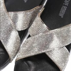 CAPE ROBBIN What's New Hanicka11 Black Women's Sandal