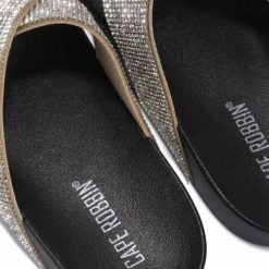 CAPE ROBBIN What's New Hanicka11 Black Women's Sandal