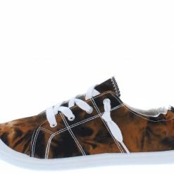 Mata Obsessed Black Tie Dye Women's Flat