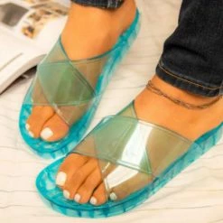 Mata Ocean Diaries Blue Women's Sandal Shoes