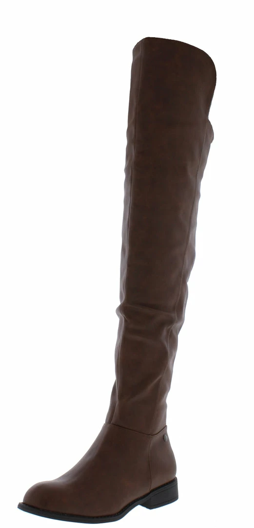 Legend Oksana313 Brown Over The Knee Riding Boot 4 Legend Oksana313 Brown Over The Knee Riding Boot