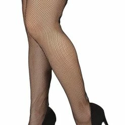 Shoe Republica Boots Oohlala Black Toe Fishnet Overlay Thigh High Boot