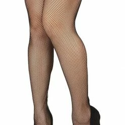 Shoe Republica Boots Oohlala Black Toe Fishnet Overlay Thigh High Boot