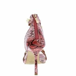 Mata Policy Maker Pink Snake Chunky Chain Open Toe Heel What's New