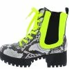 JP Powerful34 Snake Neon Yellow Women's Boot Boots