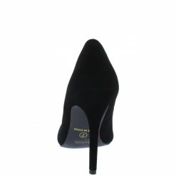 ELEGANCE Prime4 Black Embellished Pointed Toe Stiletto Pump Heel What's New