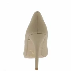 ELEGANCE Prime4 Nude Embellished Pointed Toe Stiletto Pump Heel