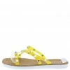 JP Reborn01 Amber Rock Stud Strappy Open Toe Slide Sandal Shoes