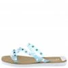 JP Reborn01 Sage Rock Stud Strappy Open Toe Slide Sandal Shoes