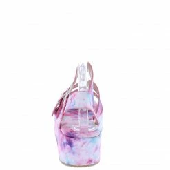 In Touch Mary035 Multi Tie Dye Tri Strap Open Toe Platform Wedge What's New 7 In Touch Mary035 Multi Tie Dye Tri Strap Open Toe Platform Wedge What's New