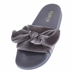 WESTWOOD Sandy03 Grey Knotted Open Toe Mule Slide Sandal What's New