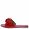 SUP Sarah211 Red Suede Women's Sandal Shoes
