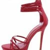 Shoe Republica Sheration Red Women's Heel