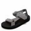 Mata Sugar Baby Black White Women's Sandal What's New
