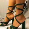 Mata Sweet Spot Green Women's Heel